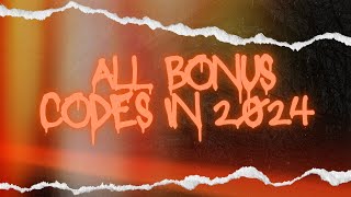 ALL BONUS CODES IN 2024  EvoWorldioFlyOrDieio [upl. by Grete686]