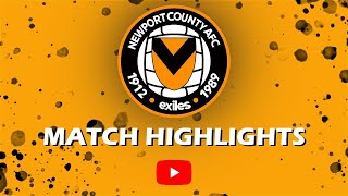 Walsall v Newport County highlights [upl. by Noned]