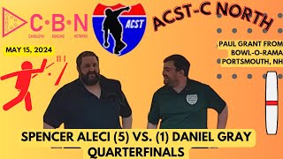 ACST C North Quarterfinals Spencer Aleci at Daniel Gray [upl. by Laddy]