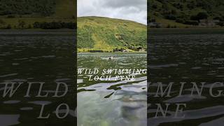 Wild Swimming Loch Fyne scotland wildswimming coldwaterswimming coldwater lochfyne [upl. by Ida]