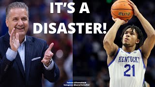 Kentucky basketball has ONE HUGE PROBLEM  BUT ITS NOT THE PROBLEM YOU THINK TENNESSEE REACTION [upl. by Areip]