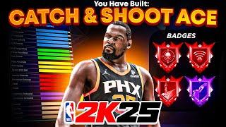 Max Height 99 3pt Catch amp Shoot Ace NBA 2K25 Legend Shooting Badges [upl. by Scarface]