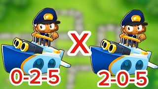 Sub Commander 205 vs 025 Bloons td 6 [upl. by Nilrem]