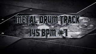 Symphonic Black Metal Drum Track 145 BPM HQHD  Preset 20 [upl. by Letsou]