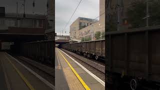 2 Trains at Dalston Kingsland 25th October 2024 railway [upl. by Yrtua]