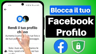 Come bloccare il tuo profilo Facebook 2023  Blocca il tuo profilo Facebook [upl. by Raphaela]