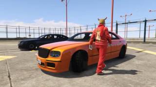 Cognoscenti 55 Armored VS Cognoscenti Armored  Drag Race GTA Online PC [upl. by Drucy]