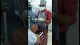 Nasal Intubation in a patient with restricted mouth opening [upl. by Bethel740]