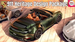 2023 Porsche 911 Heritage Design Package With Sport Classic Elements [upl. by Icat]