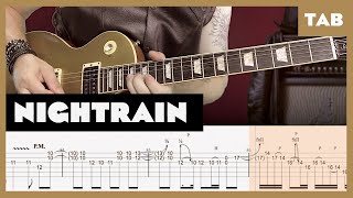 Guns N Roses  Nightrain  Guitar Tab  Lesson  Cover  Tutorial [upl. by Einaled]