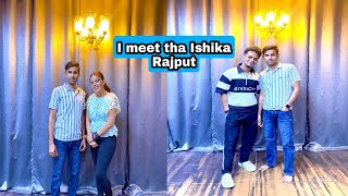 I Meet The Ishika Rajput 👩‍🦳🤩  2 million followers  The Actor Amaan Goni [upl. by Bowra]