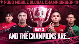 EN 2023 PMGC Grand Finals  Day 3  PUBG MOBILE Global Championship [upl. by Ahsika]