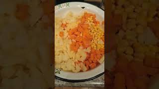 Veqan mayonezli sadə salat 🌱🥕🥔🌽Vegan Mayonnaise Simple Salad🌱🥕🌽 vegan veganrecipes veganlife [upl. by Doolittle]