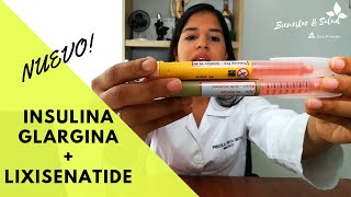 TUTORIAL 3 😱 ¡NUEVO INSULINA glargina lixisenatide para el tratamiento de la diabetes [upl. by Sayce478]