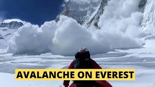 AVALANCHE ON EVEREST [upl. by Feldt743]