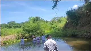 Bautismos en la festividad en Iglesia Apóstoles y Profetas Efesios 220 Libres Peñas Pasaquina [upl. by Jaworski]