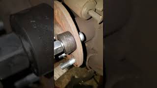 Using Lisle 22800 wheel stud installer [upl. by Ives998]