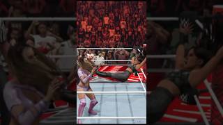 Chelseas Camel Clutch in WWE2K24 RAW chelseagreen katanachance shorts wwe [upl. by Oirottiv]