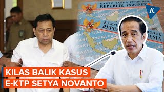 Kilas Balik Kasus Setya Novanto hingga Bantahan Jokowi [upl. by Aenaj]