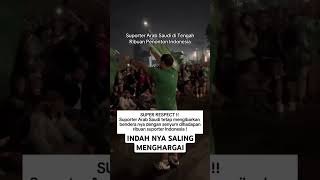 INI LAH YANG TERJADI KETIKA SUPORTER ARAB SAUDI MENGIBARKAN BENDERA DI DEPAN SUPORTER INDONESIA😱 [upl. by Cynar]