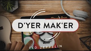 CLASSIC DRUM Kit Trixon  D’yer Maker Led zeppellin [upl. by Enella]