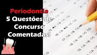 Concurso Odontologia  5 Questões de Periodontia Comentadas – Retalhos Lesões de Furca e MAIS [upl. by Dani]