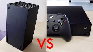 Xbox Series X Vs Xbox One X Comparison Review [upl. by Goodyear]