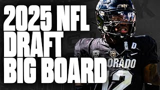 2025 NFL Draft Big Board  Who Are The Best Prospects [upl. by Aire597]