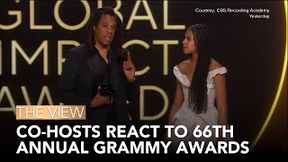 CoHosts React To 66th Annual Grammy Awards  The View [upl. by Juliane]