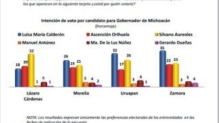 ENCUESTA ELECCIONES MICHOACAN 2015 [upl. by Collbaith115]