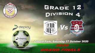 2020 U124 Deploy Football BDSFA Grand Final Workers FC Vs Parklea SFC [upl. by Eniroc]