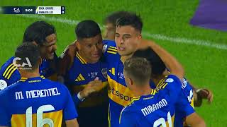 Gol de Aaron Anselmino Boca 1  Gimnasia La Plata 0 Cuartos de Final Duodécima edición [upl. by Nylcoj]