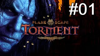 Lets Play Planescape Torment Enhanced Edition 01  La Morgue [upl. by Roux]