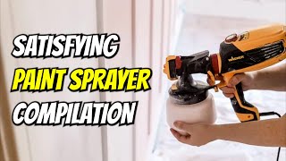 Satisfying Spraying Compilation  Paint Spraying 101  How to Paint Spray around your Home amp Garden [upl. by Attiuqihc]