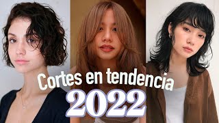 TENDENCIAS EN CORTES Y ESTILOS 2022 🔥🔝CABELLO [upl. by Severin]