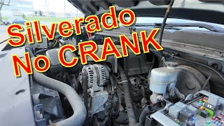 2012 Silverado No Crank 11 6 2024 Fixed [upl. by Lekram595]