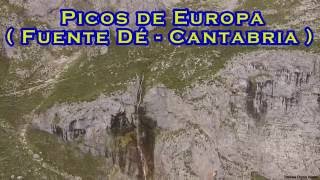 Picos de Europa Canal del Embudo Teleférico de Fuente Dé a vista de drone [upl. by Adiazteb]