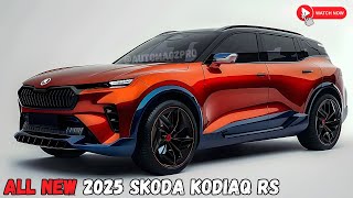 NEW DESIGN 2025 Skoda Kodiaq RS The Ultimate Performance SUV [upl. by Rubbico521]