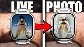 How To Make Live Wallpapers On Your Apple Watch  2024 UPDATE [upl. by Hayn]