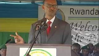 President Kagame on Kikwetes statement FDLR negotiation [upl. by Bernadina]