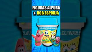 🍍¡ABRI 3 YOGURES ALPURA x BOB ESPONJA 🧽 bobesponja alpura figurasbobesponja [upl. by Iaoh]