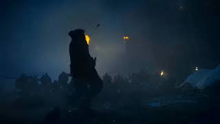 Melisandre Lights the Trench Around Winterfell  Game of Thrones  The Long Night HD [upl. by Mccord]