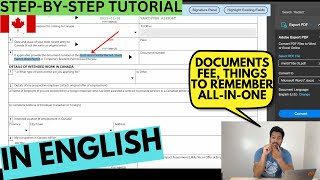 HOW TO APPLY PGWP INSIDE CANADA🇨🇦  STEPBYSTEP TUTORIAL  POSTGRADUATION WORK PERMIT  IN ENGLISH [upl. by Asimaj985]