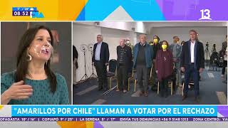 quotAmarillos por Chilequot llaman a votar por el rechazo Tu Día 2022 [upl. by Salvucci]