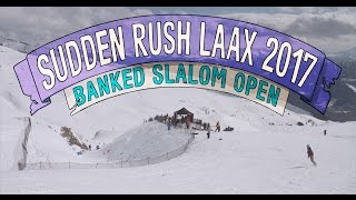 Banked Slalom LAAX 2017 [upl. by Anayia5]