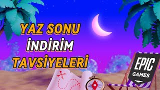 Epic Games Yaz Sonu İndirimleri 2024 Oyun Tavsiyesi [upl. by Sadowski]