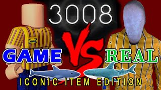 SCP 3008 ROBLOX GAME VS REAL LIFE ICONIC ITEM EDITION  INFINITE IKEA [upl. by Deibel]