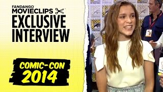 Sophie Cookson Kingsman The Secret Service Exclusive Interview ComicCon 2014 HD [upl. by Ameehs808]