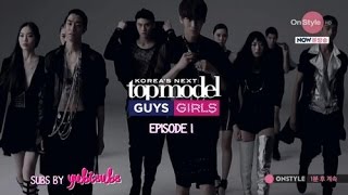 ENG Koreas Next Top Model Cycle 5 ep1 [upl. by Yaral]