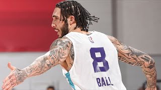 LiAngelo Ball 16 Points 5 3s Summer League Debut Hornets 2021 NBA [upl. by Malina858]